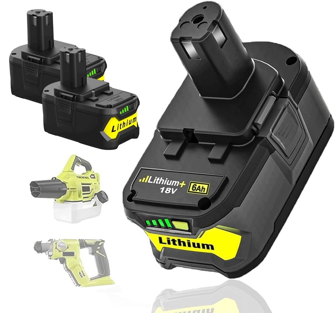 2X Akumulátor 18V 6000MAH Pro Ryobi BPL-1815 BPL-1820G