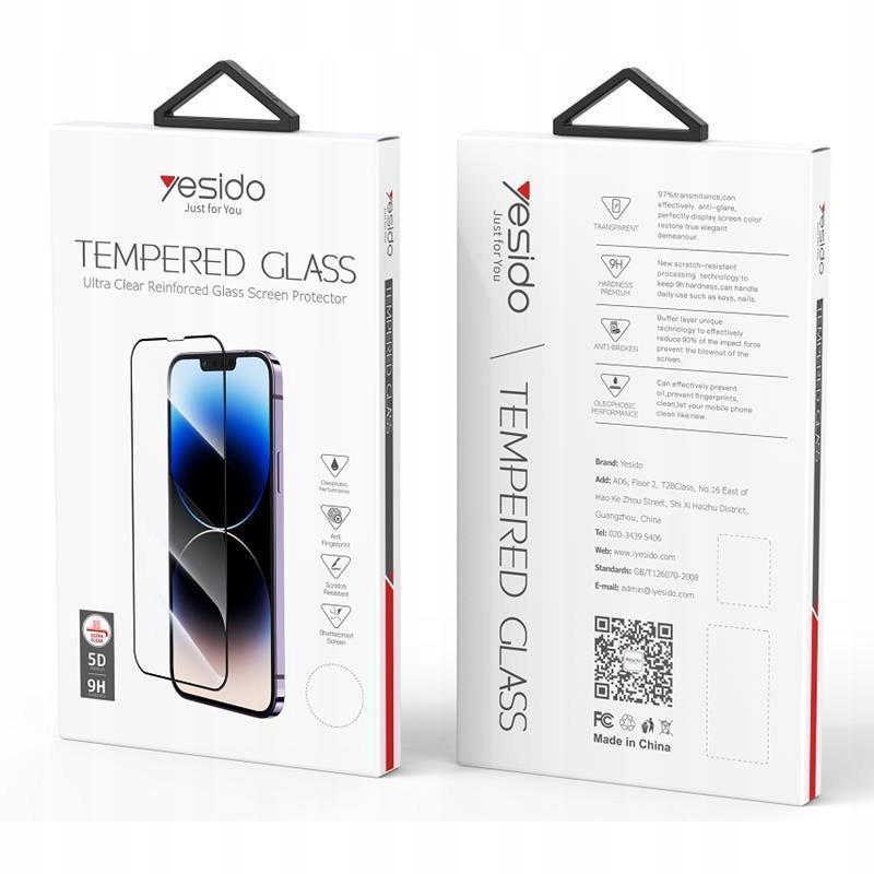 Yesido Szkło 5D do Samsung S25+ TG01 Yesido