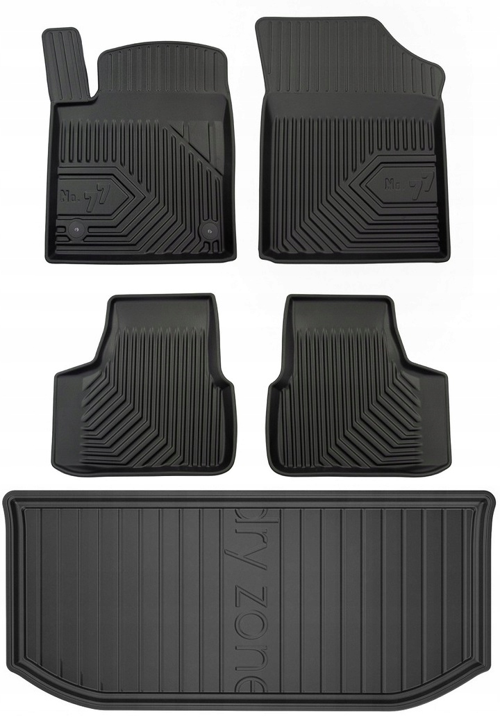 Set 77 Koberce a rohože Seat Mii Hatchback 2011-2019 d