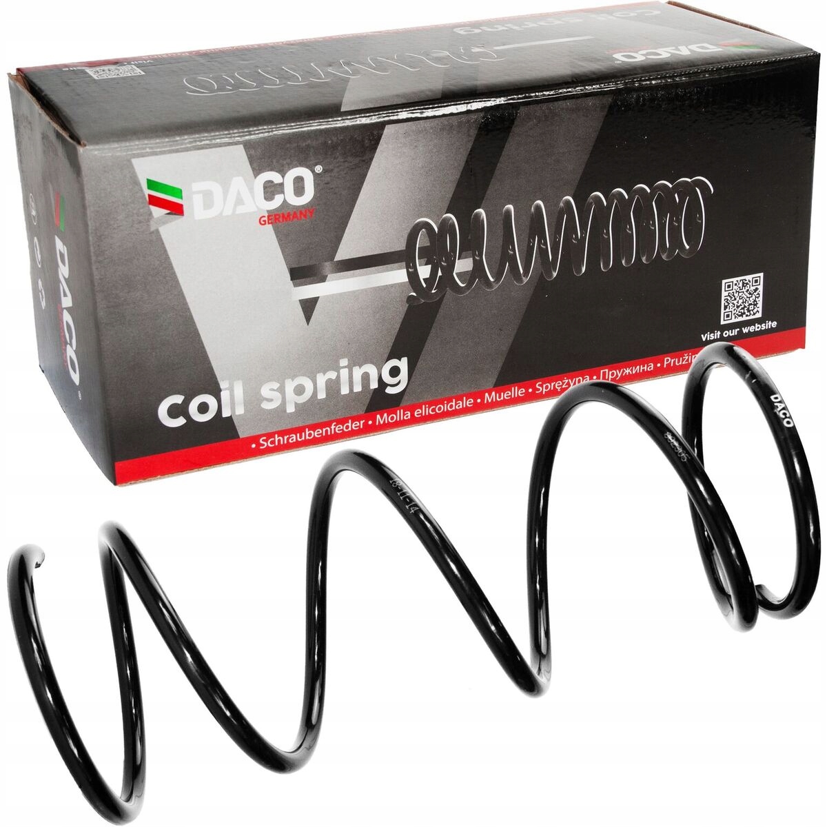 802305 - Пружини KPL Daco передня Mercedes W203 C203 2шт