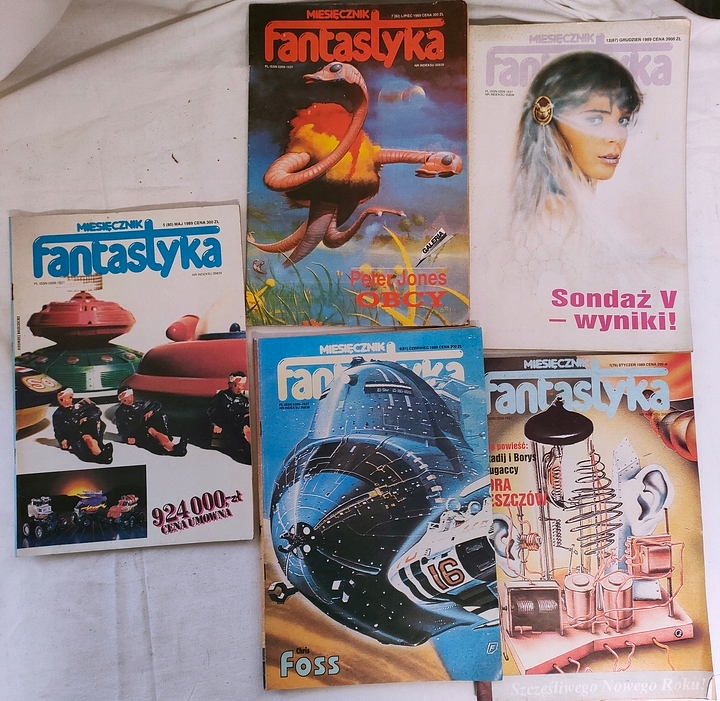 Miesięcznik NOWA FANTASTYKA 1989