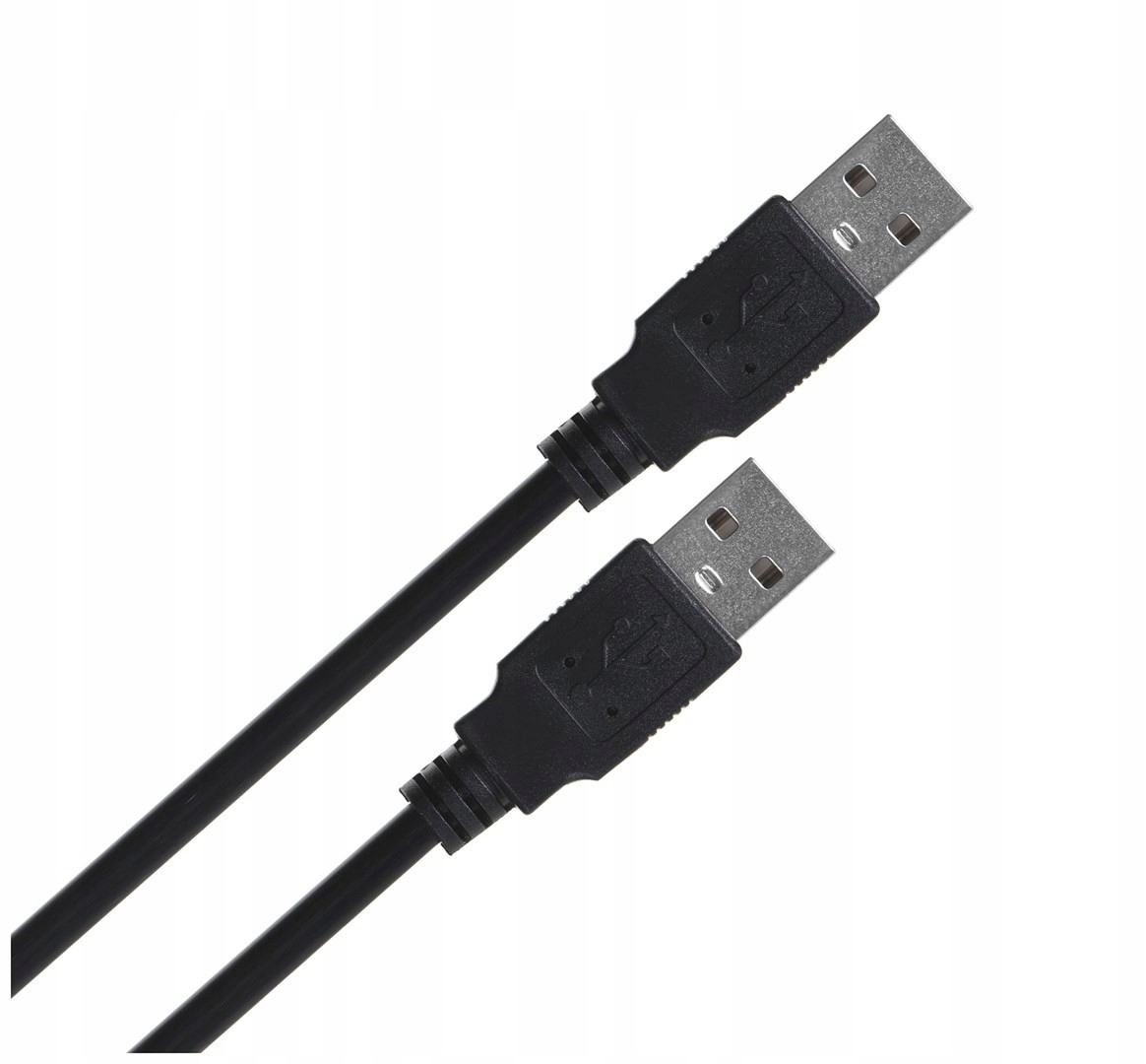 Lanberg Kabel Usb-a 2.0 M/M 1M Czarny CA-USBA-20CU-0010-BK