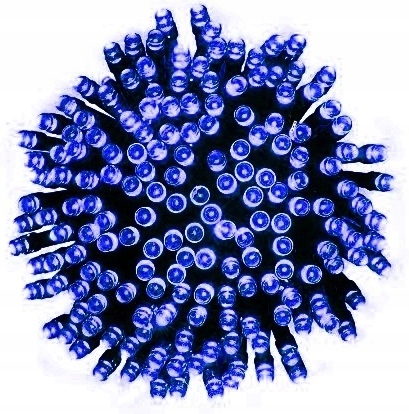 

Lampki Światełka na choinkę 100 Led Nibieskie