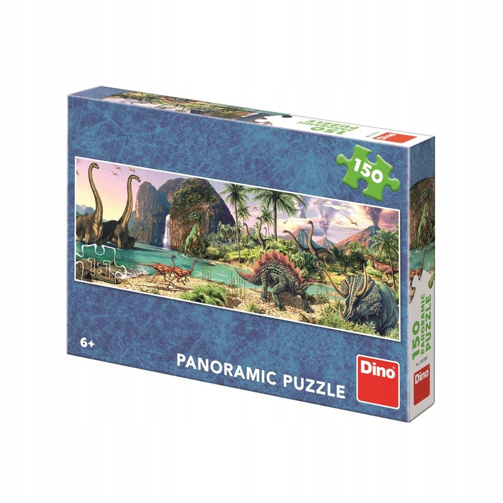 

Dinozaury Puzzle Panoramiczne Dla Dzieci 6+ 150 El
