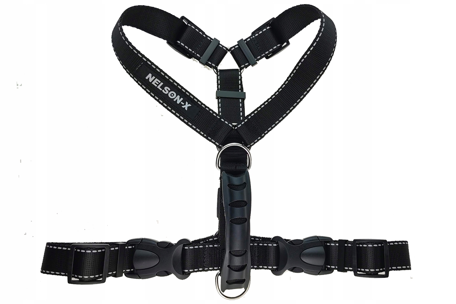 Levně Postroj Pro Hlídací Psy Nelson-x Reflexní S Rukojeťem XL, Kvalita Od Polský Výrobce