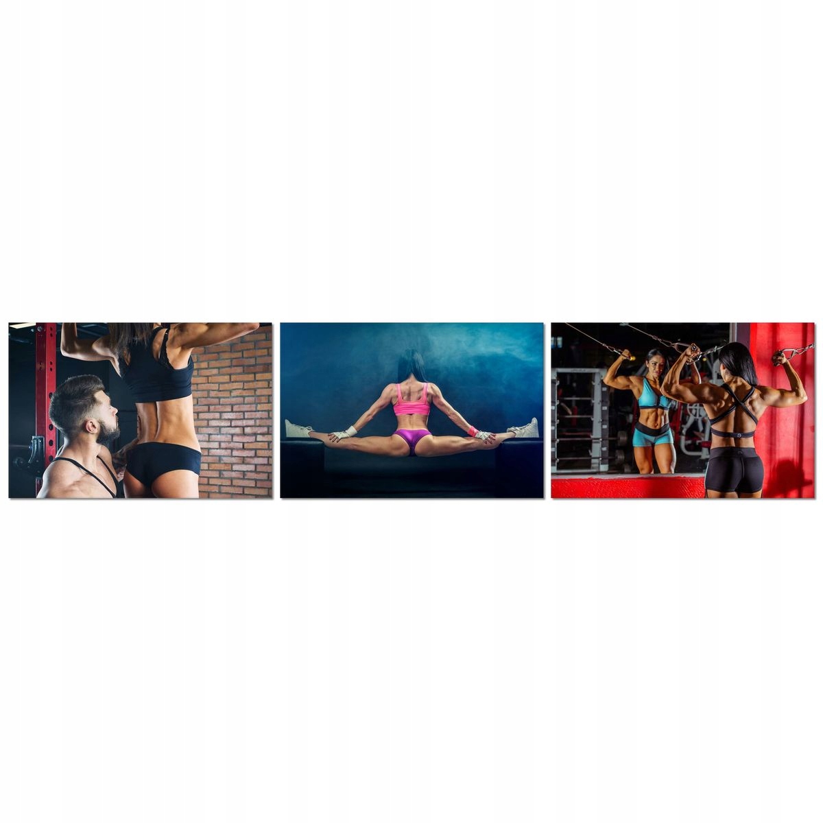 Obrazy 3x 90x60 Motivačný obraz Triptych