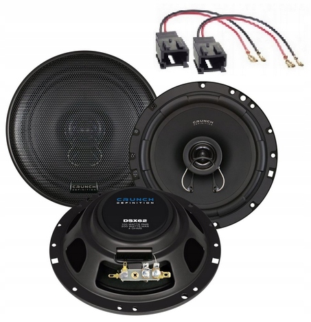 Crunch DSX62 Peugeot 206 207 307 407 Citroen C2 C3 C4 C5 Reproduktory 16,5 cm