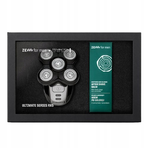 Zew x Remington – sada holiaceho strojčeka na hlavu Remington RX5 a krém po holení