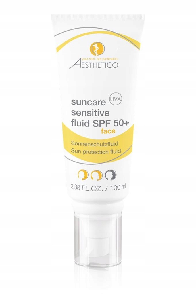 Suncare Sensitive Fluid Spf 50+ krem do opalania