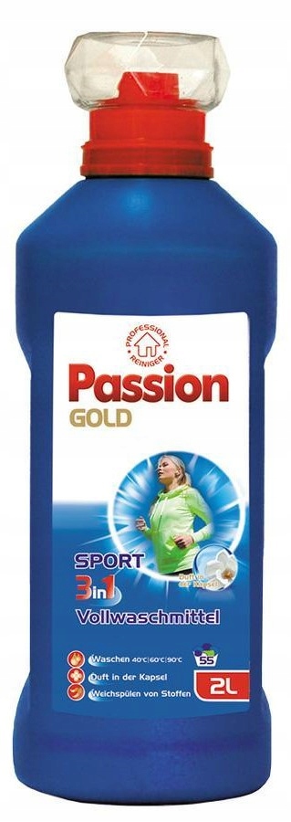 

Passion Sport 3w1 żel do prania 55 prań 2L