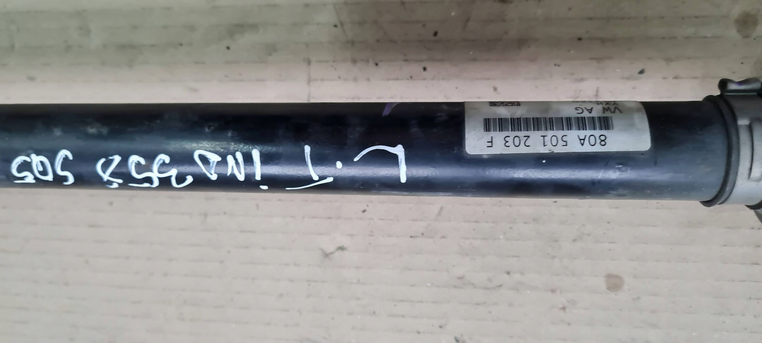 SQ5 80A Q5 semi-axis semi-axis left left rear part 3.0 TFSI 80A501203F