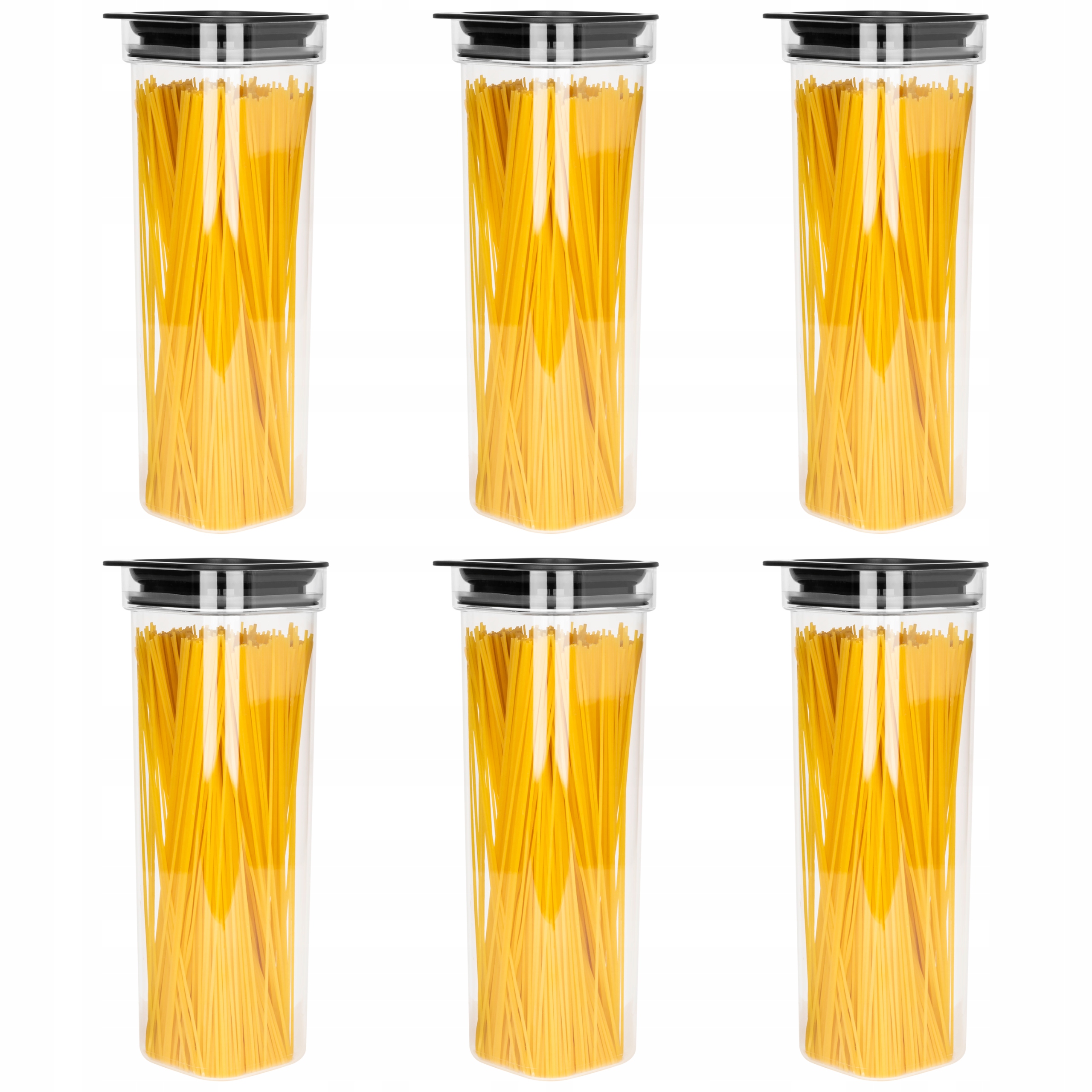 

Szczelny Pojemnik Słoik Żywność Spaghetti 6x1,7L