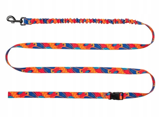 Levně Chaba Vodítko s běžeckým tlumičem Story III L 25 mm/280 cm Aussie