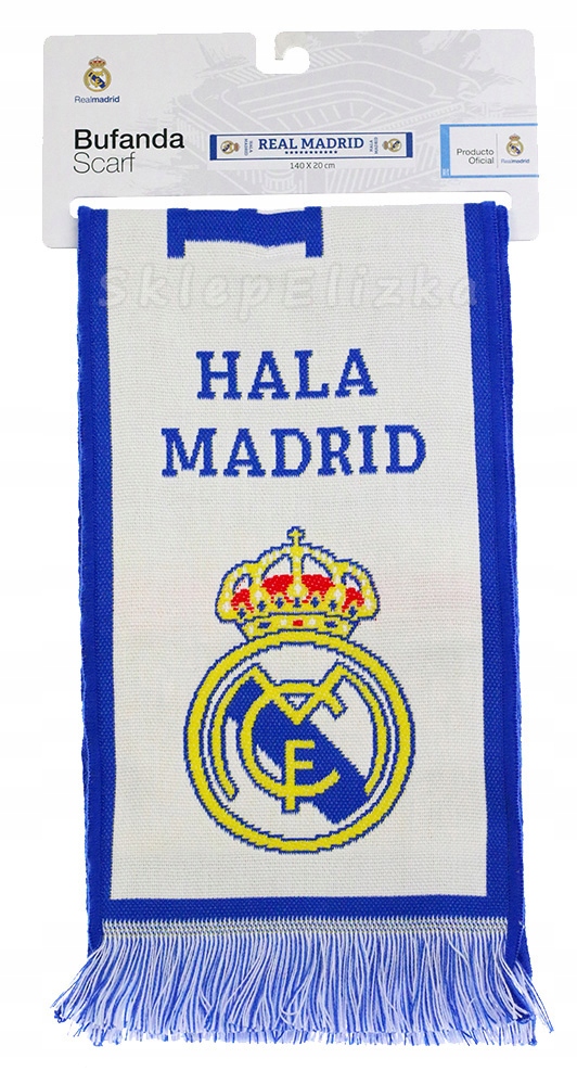 REAL MADRYT SZALIK SZAL DLA KIBICA 791 Długość (cm) 140