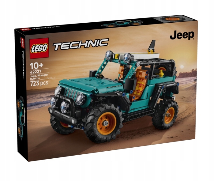Lego 42227 Technic Suv Jeep Wrangler Rubicon