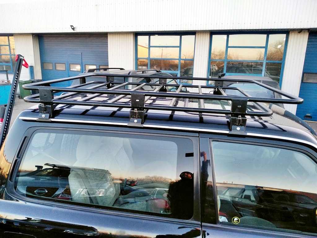 Багажник на крышу экспедиционный патруль Y61 GU2 GU4 3D