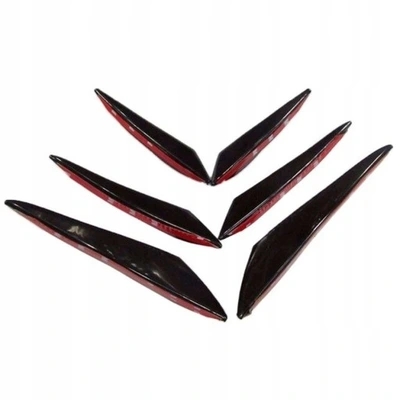 Dokładki Płetwy Na Przedni Zderzak X6