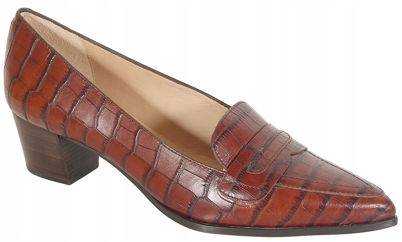 Unisa Junti mokasíny habana crocodile 42