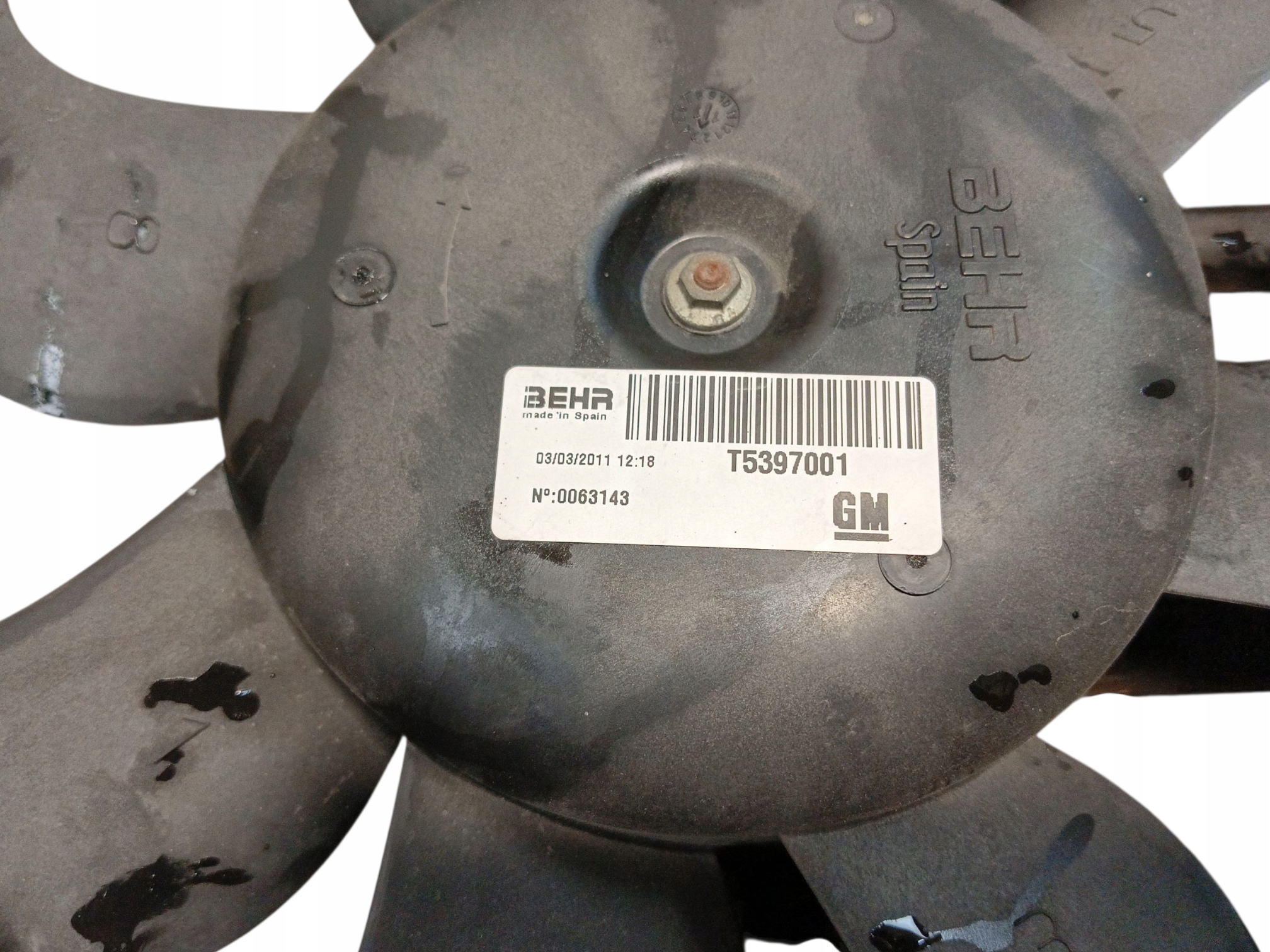 ventilátor obal chladiče vrtule OPEL MERIVA B 1.4 T TURBO R3455004