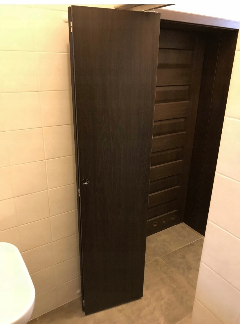 DRZWI SKŁADANE ŁAMANE - PRZESUWNE -EKO PEŁNE - VIP Marka Laguna