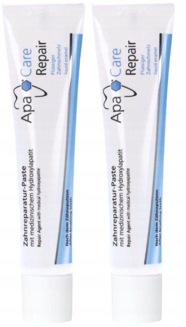 Apacare Repair krem-żel do zębów odbudowa i naprawa szkliwa 2x30 ml