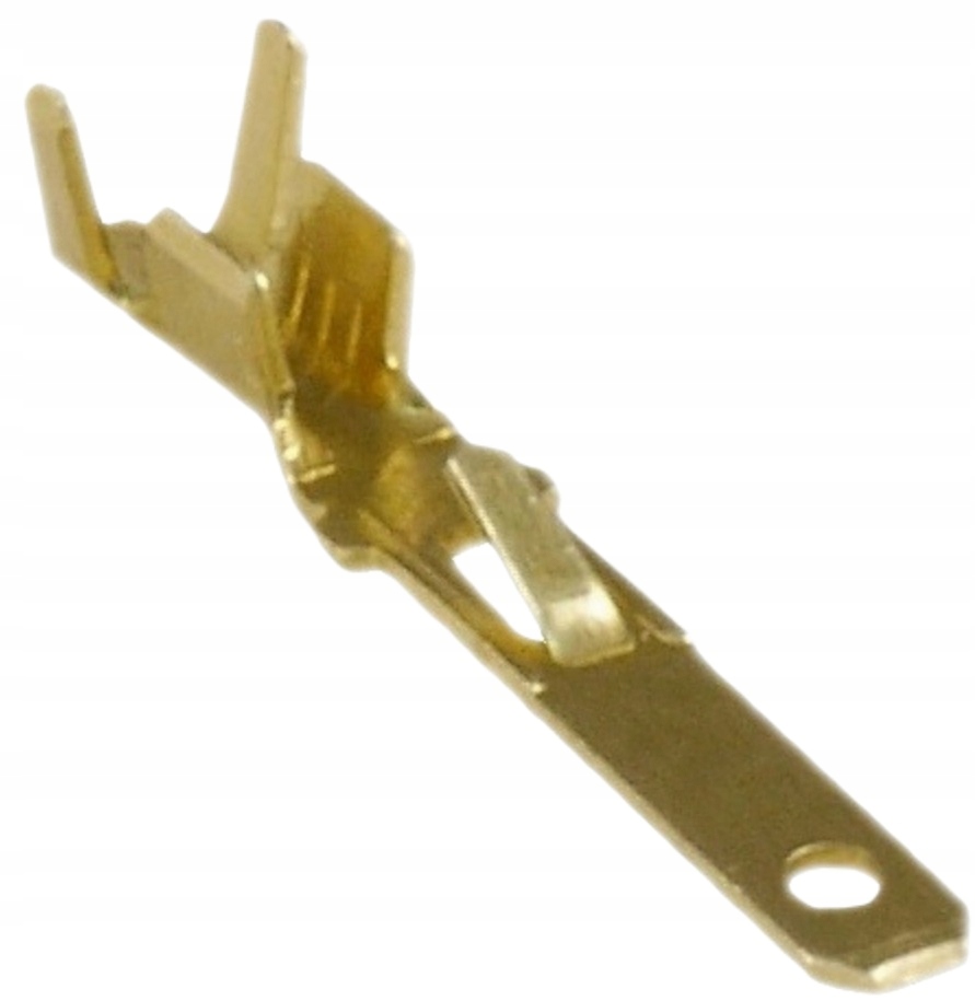 Konektor Męski Wsuwka Z Zaczepem E28 100 Sztuk