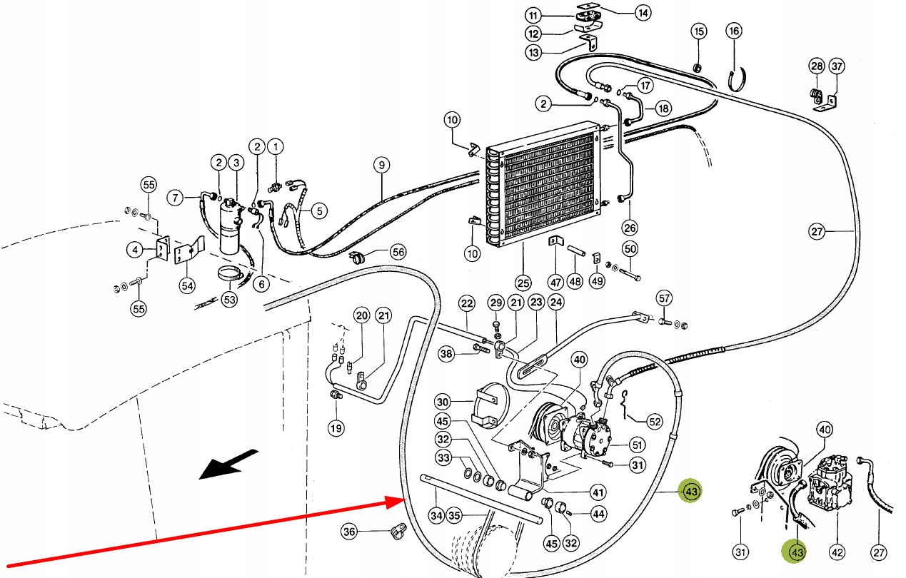 546556.1 провод системы кондиционирования воздуха