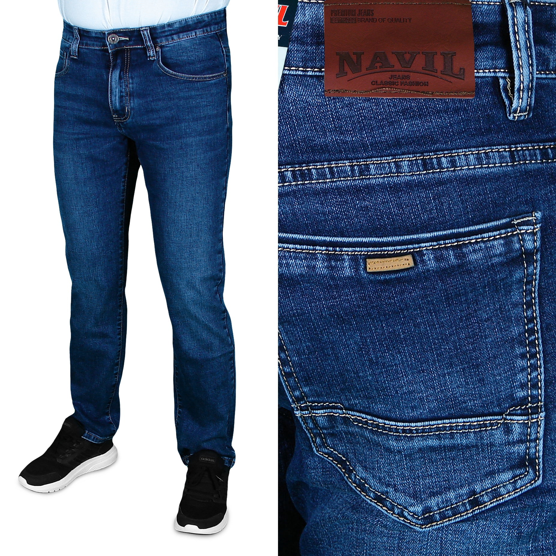 

Spodnie Męskie Jeansowe W 45 L 32 W114 -116 cm