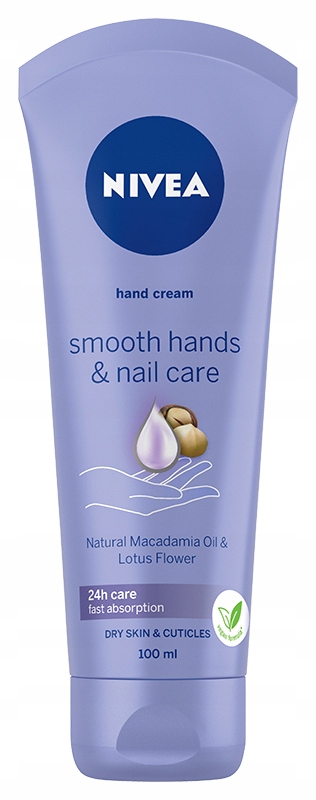 

Krem odżywczy do rąk i paznokci Nivea Smooth hands