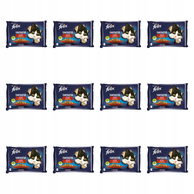 Felix Fantastic Mp Králík, jehněčí 4x85 g 340 g X12