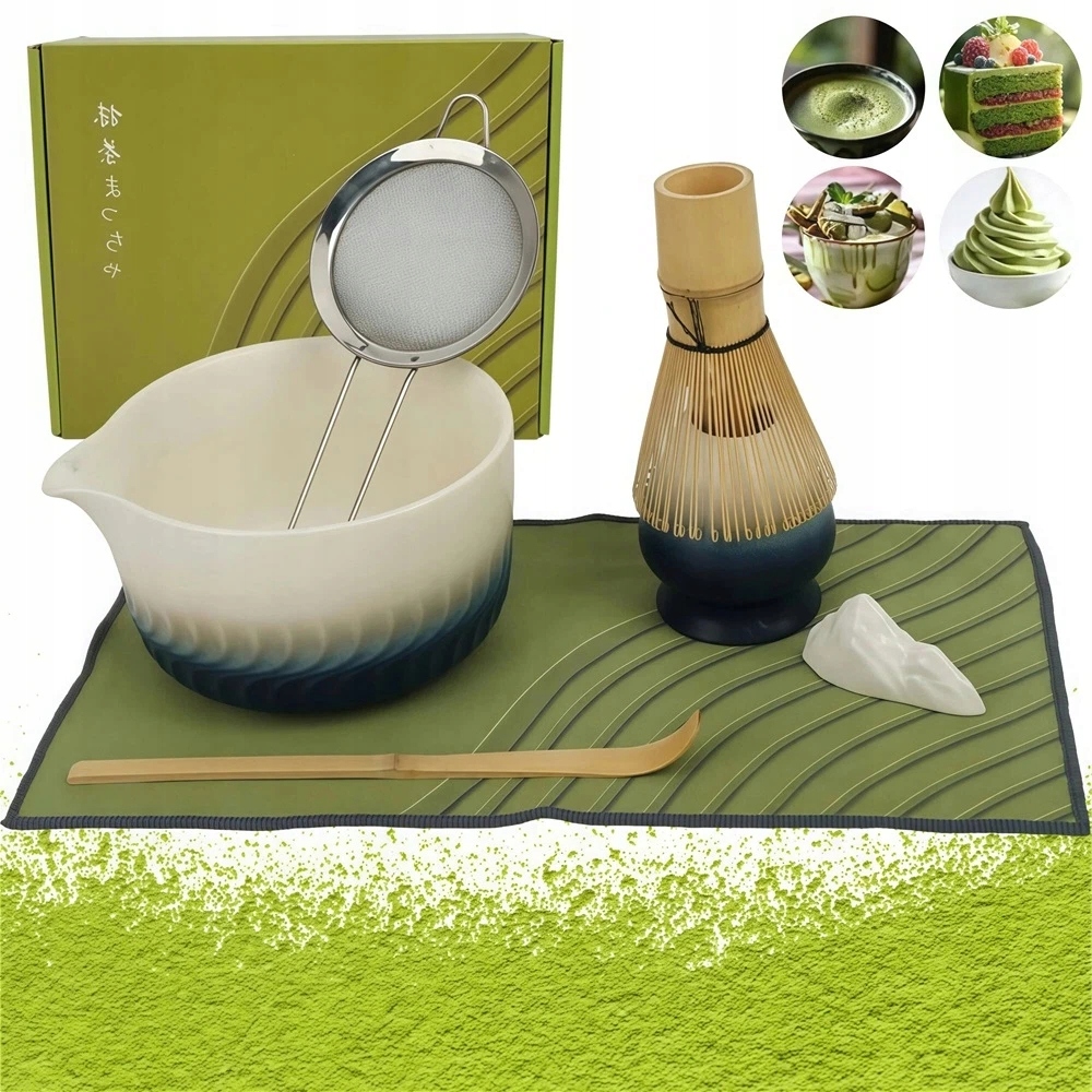 Zestaw Do Matchy Kompletny Zestaw 7 Części Na Każdą Okazję