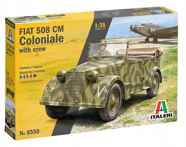 1:35 Fiat 508CM s posádkou