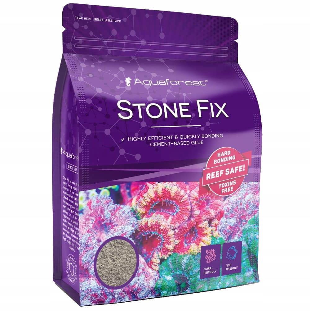 AQUAFOREST STONE FIX, 1,5 кг КЛЕЙ ДЛЯ твердых ПОРОД 1500g
