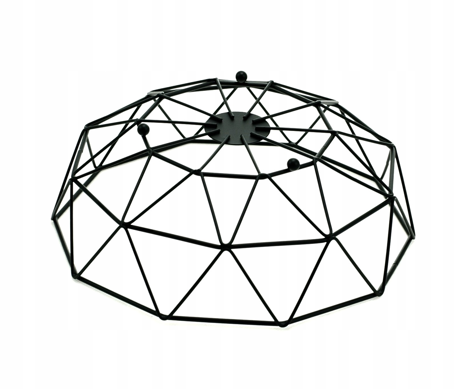 koszyk na owoce AŻUR CZARNY 28x10 W6441-1 — 5