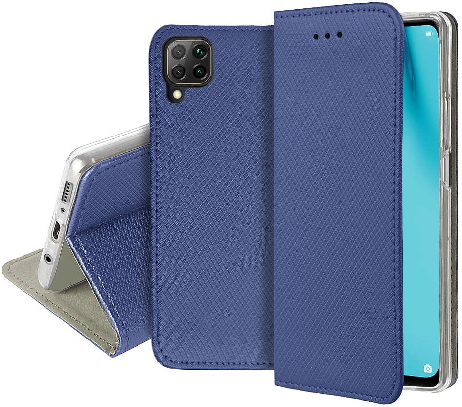 

Etui Portfel na Magnes Szkło do Huawei P40 Lite