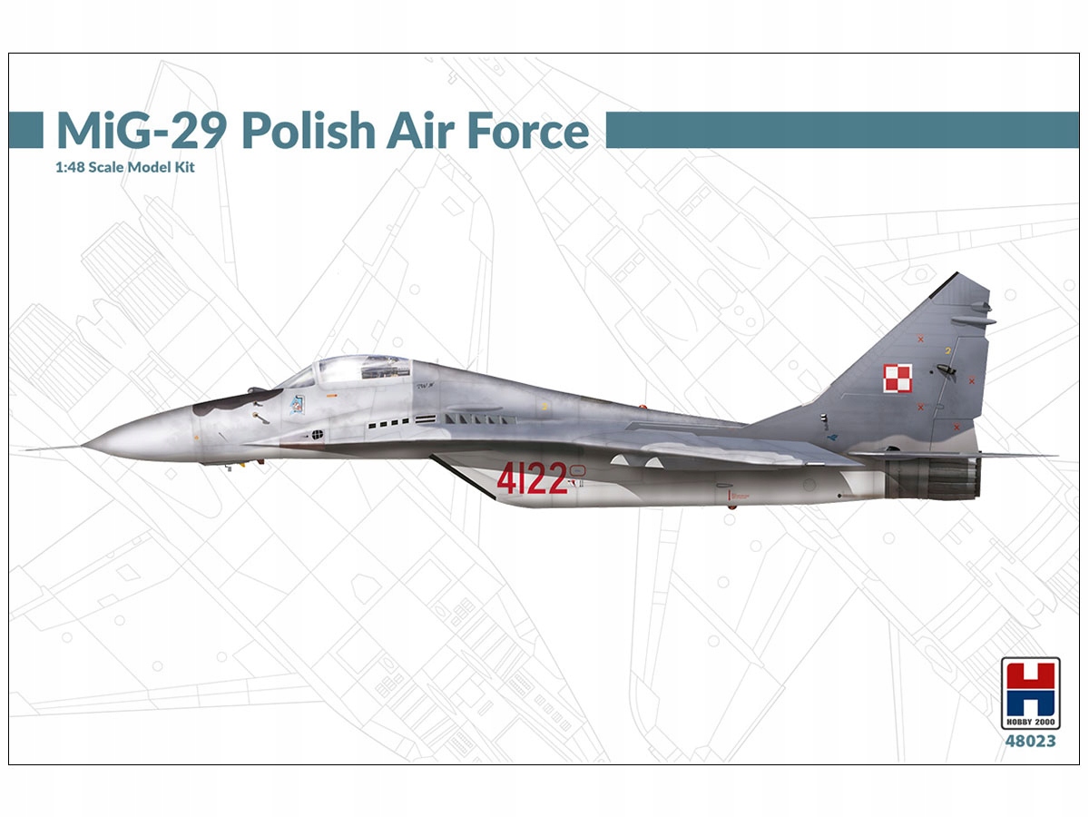 Letadlo Mikoyan MiG-29 Polish 48023 Hobby 2000