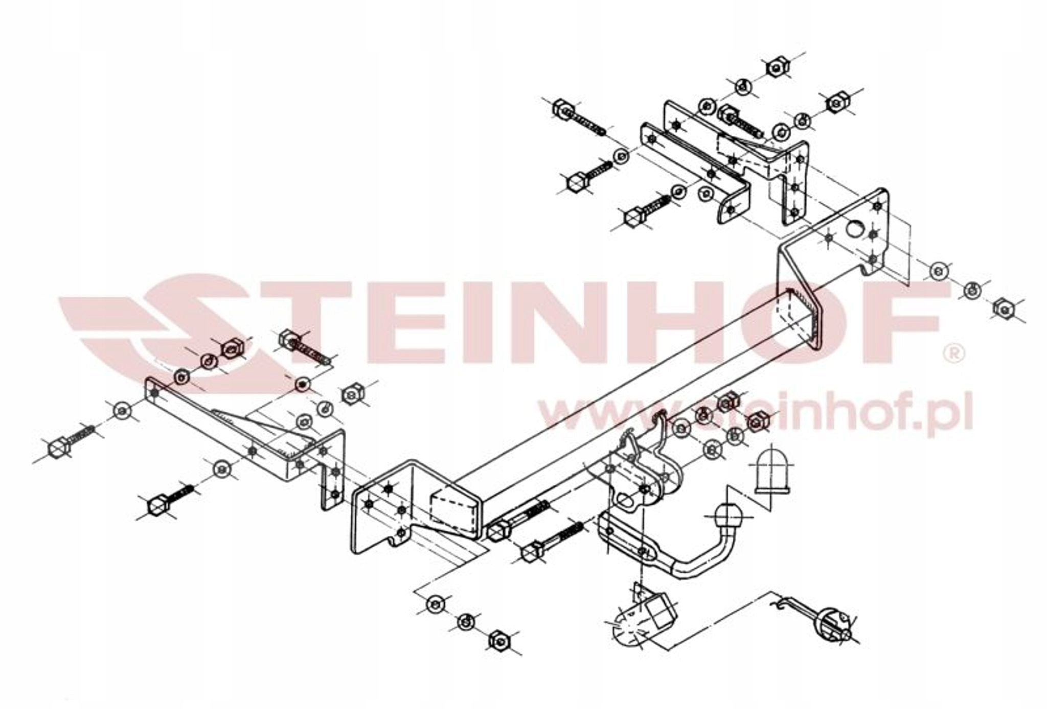 Hak holowniczy R-020/STE