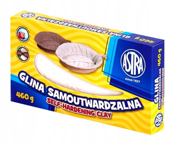 

Glina samoutwardzalna Astra 460g biała (8381090