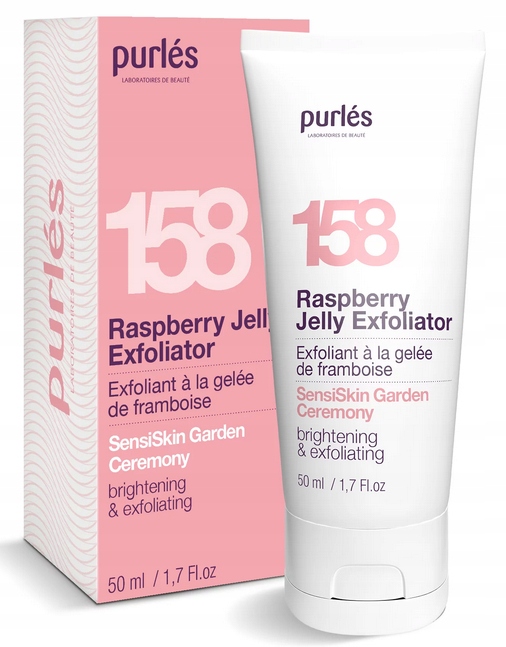 Malinová exfoliační maska 158 Purles 50 ml