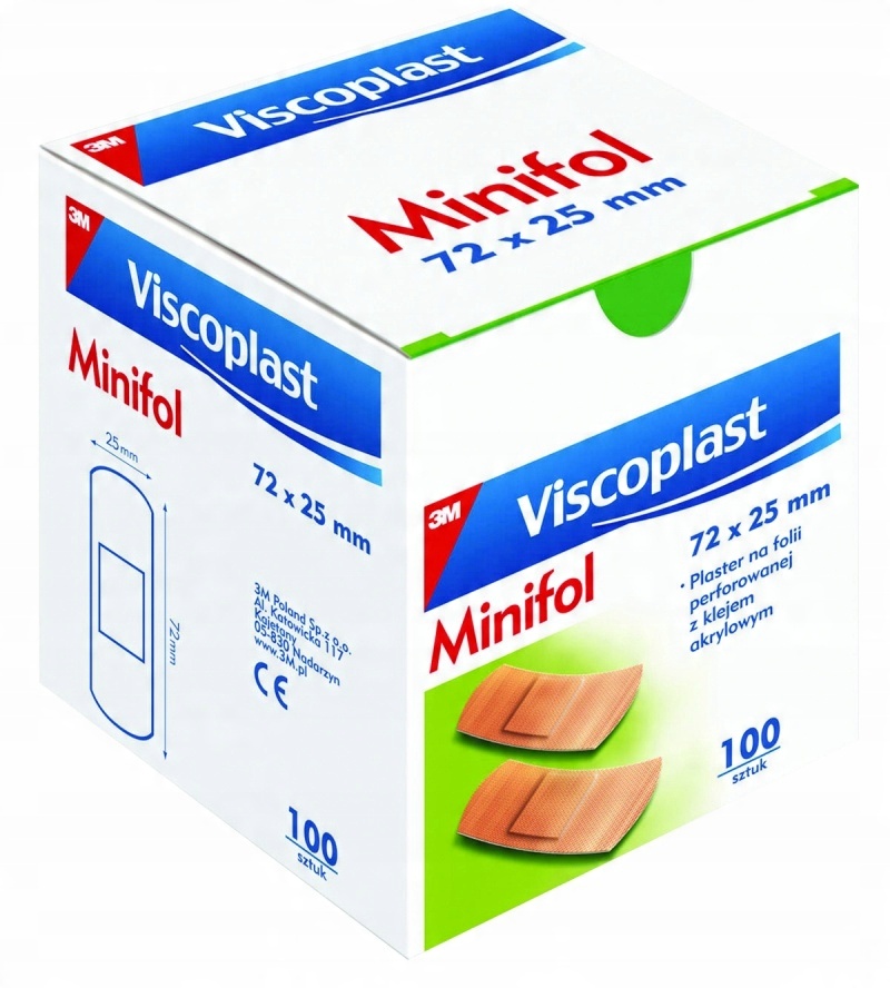 

Plastry Wodoodporny 72mm x 25mm 100 sztuk