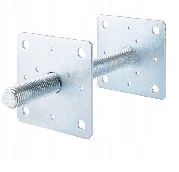 PODSTAWA SŁUPA REGULOWANA PRĘT GWINT 110x110x250 Kod producenta 0918