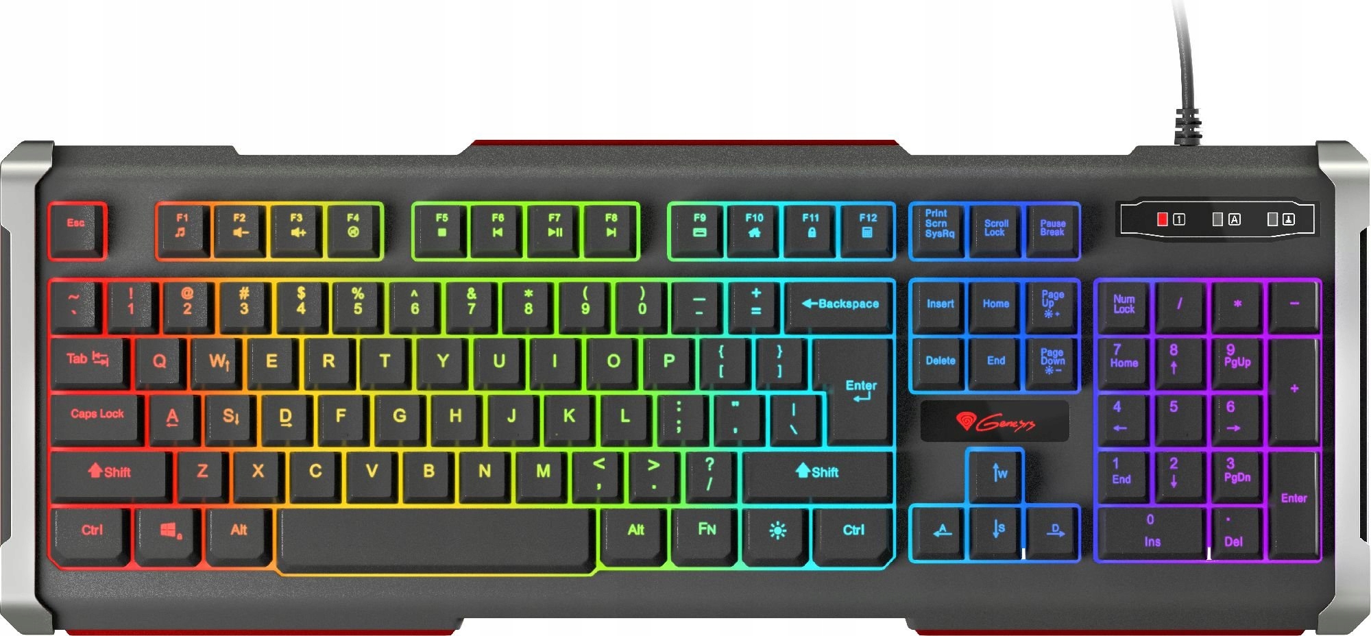 

Klawiatura Genesis Rhod 400 Rgb NKG-0993