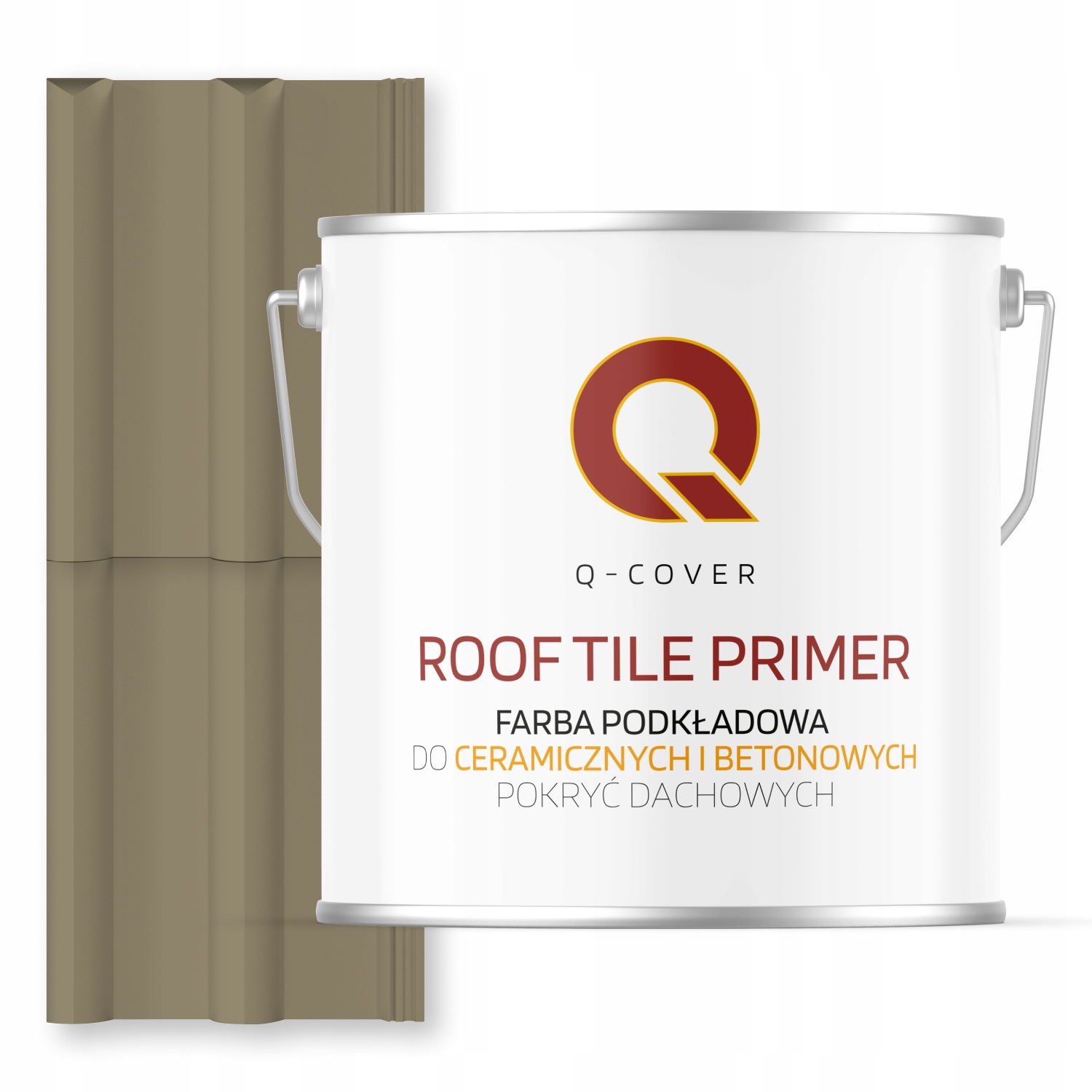 Podkladová Farba Na Keramickú Strechu Šedá Žltá Ral 7034 Mat 5 L