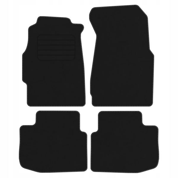 Honda CIVIC VI 95-01 3d dywaniki welur Com Czarne