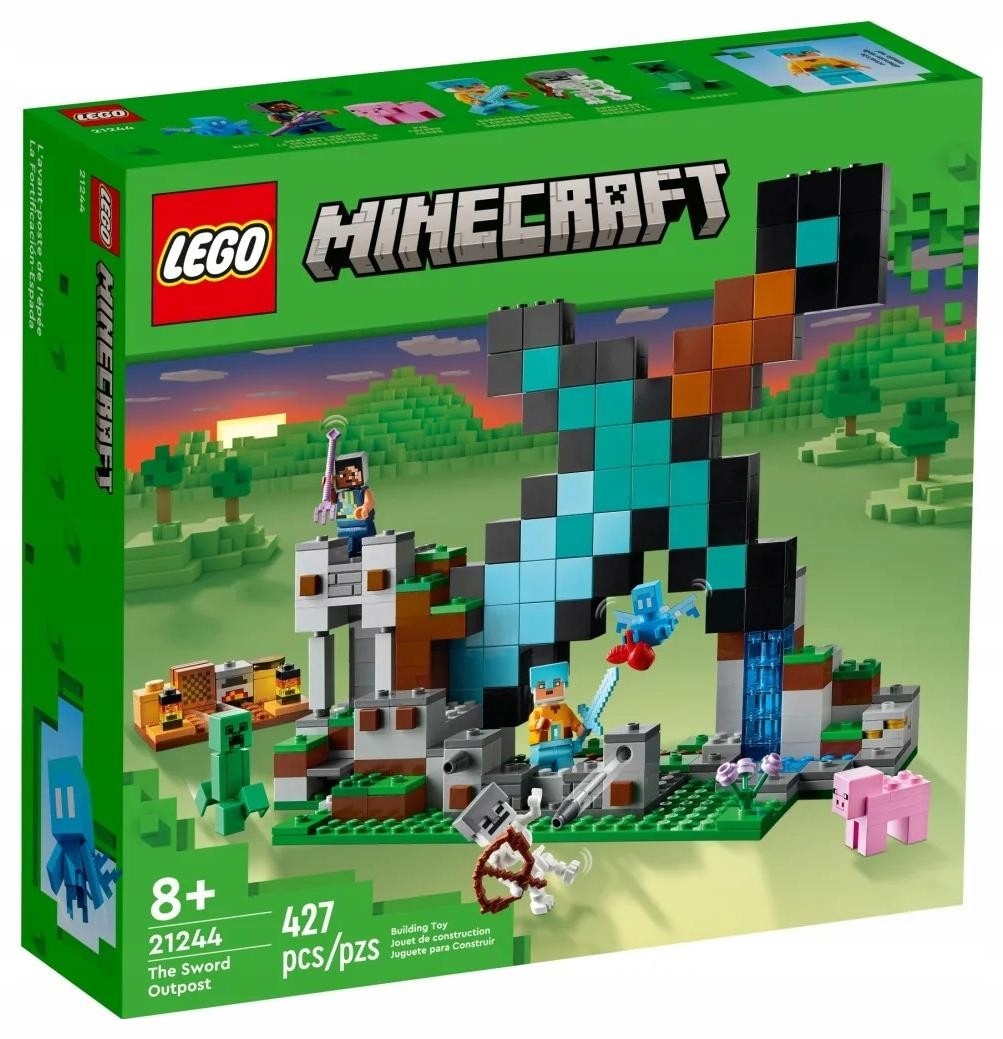 LEGO Minecraft Bastion miecza 21244