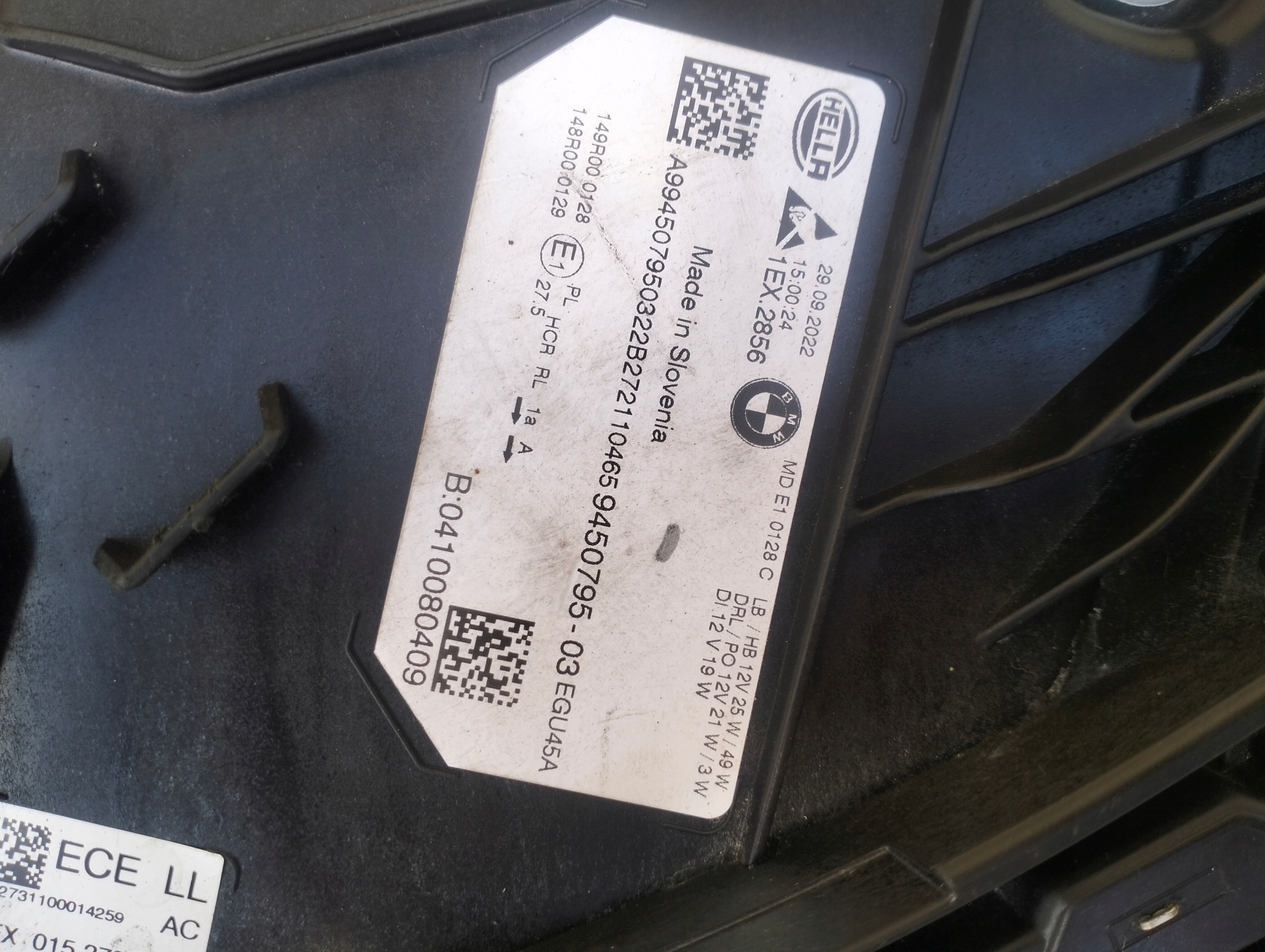 LAMPA LAMPY BMW 3 G20 G21 FULL LED LIFT LCI Strona zabudowy lewa