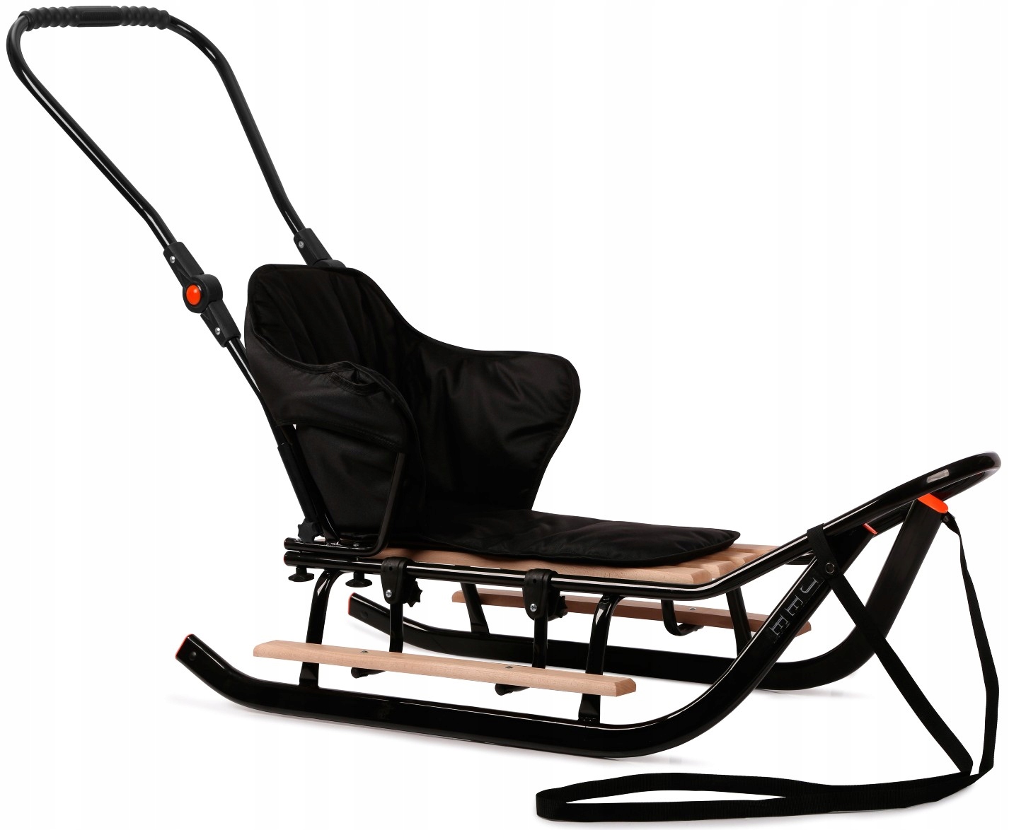 

Sanki Jee z materacykiem oparcie pchacz podnóżki