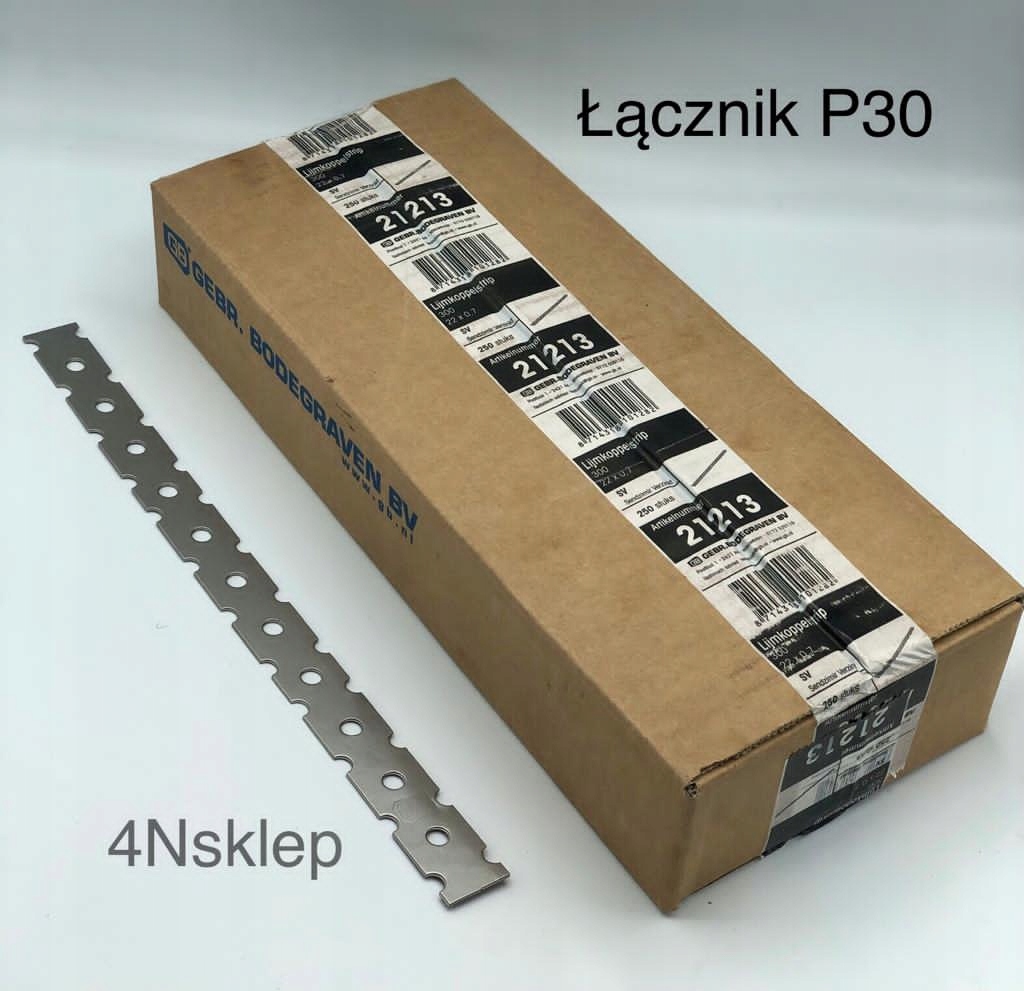 

Łącznik do muru ścian P30 stal ocynk. 40szt. Atest