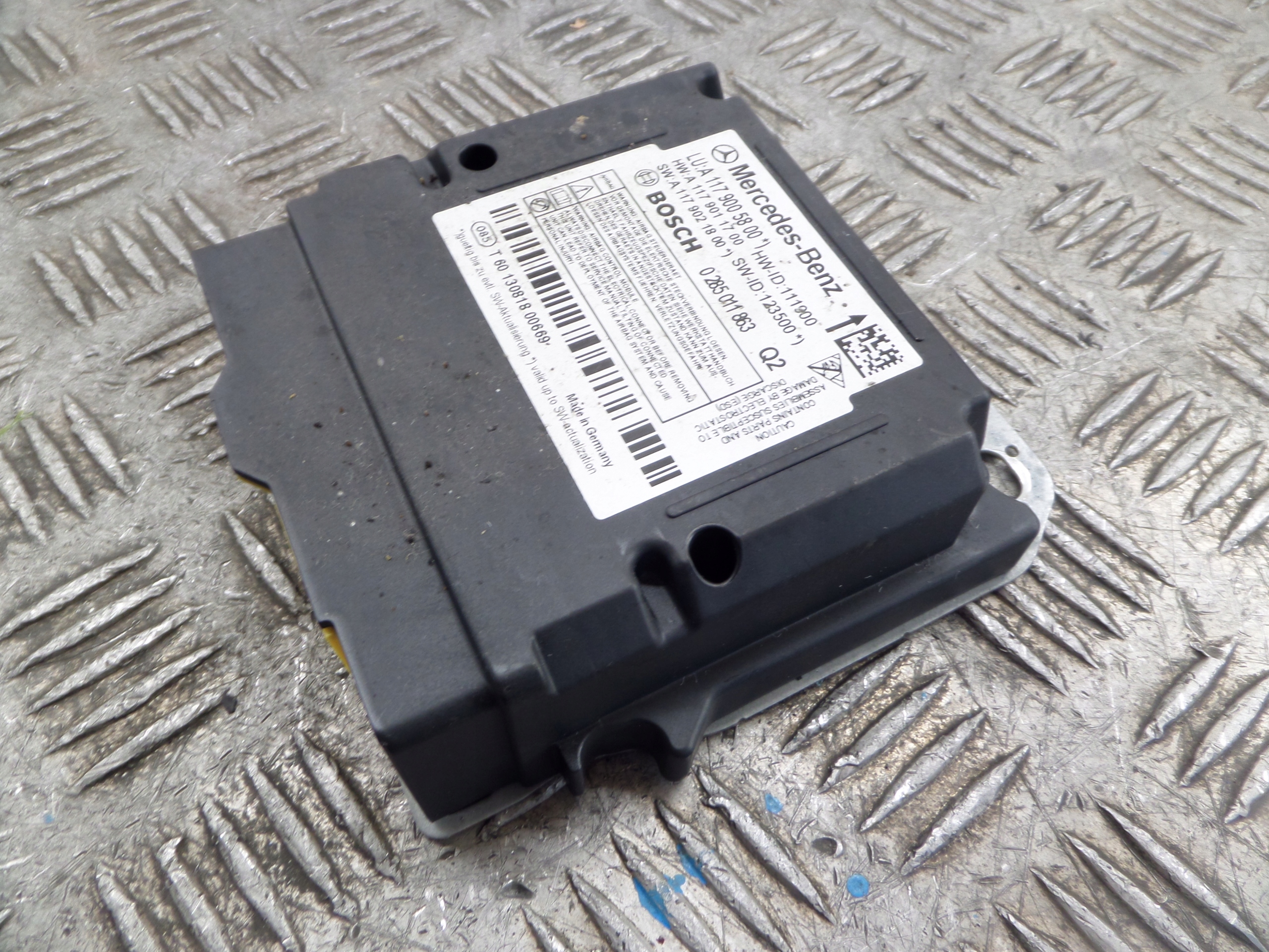 module SENSOR airbag MERCEDES A W176 A1179005800