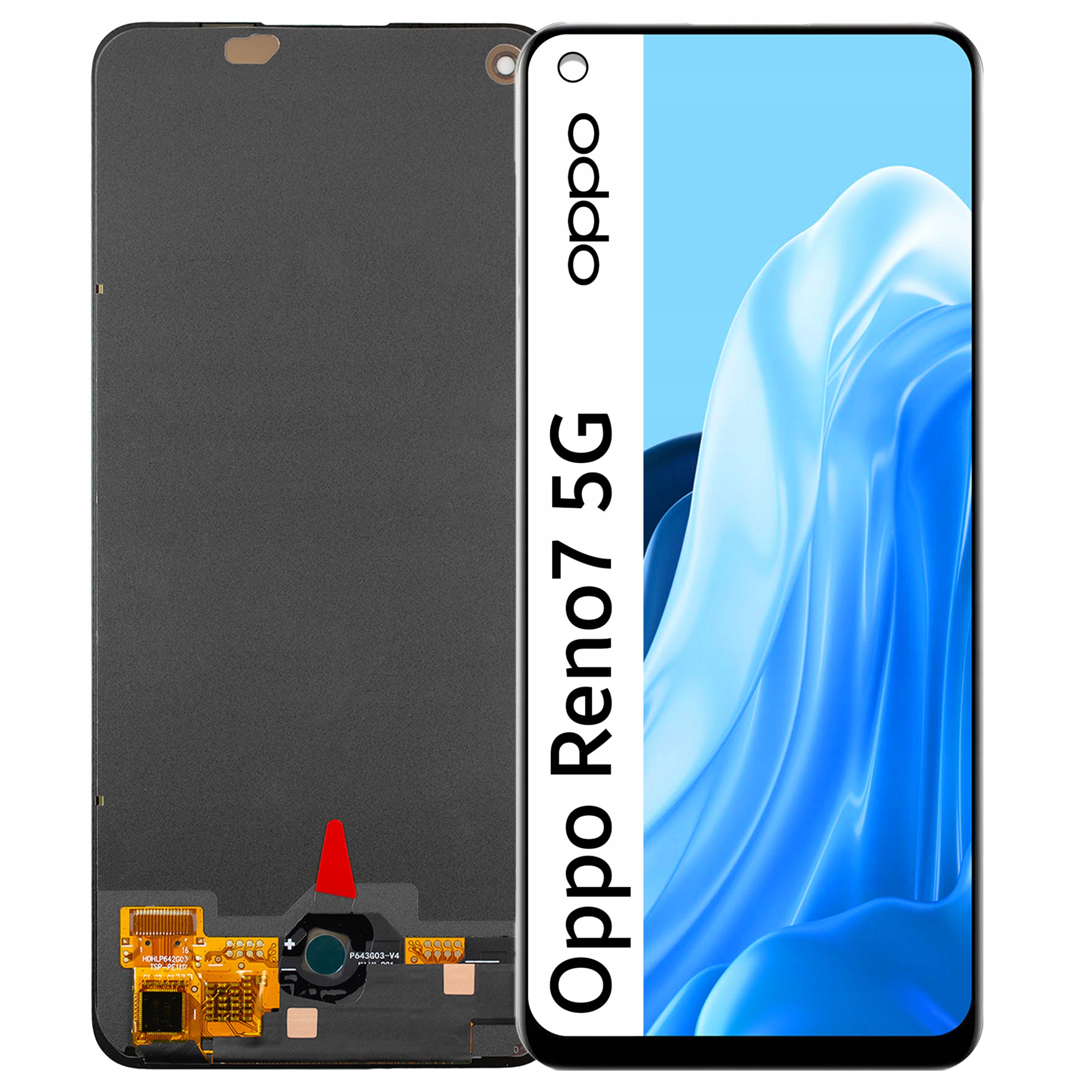 Oled pro Oppo Reno7 5G LCD Displej Digitizer Dotyk